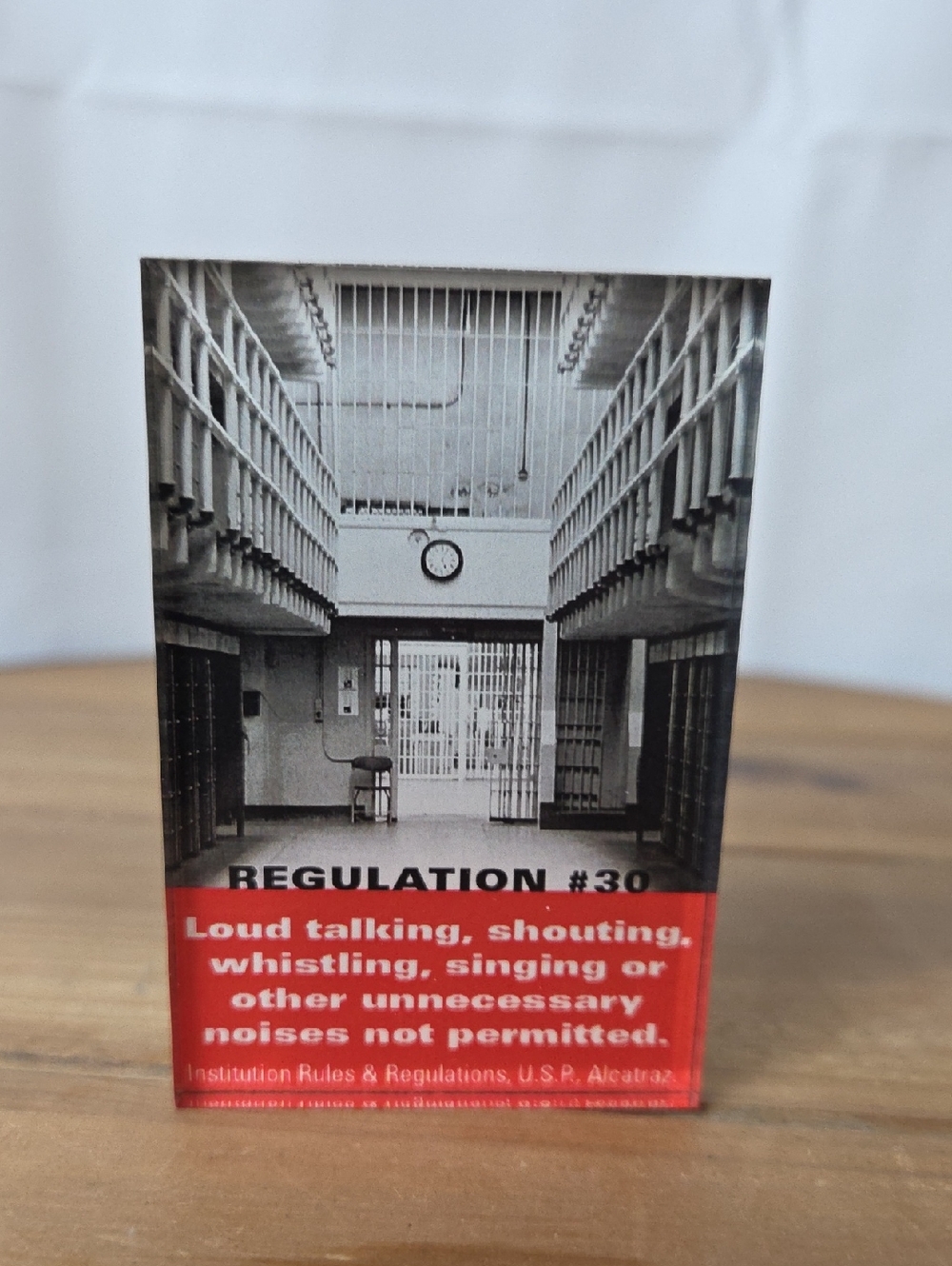 Alcatraz Fridge magnet